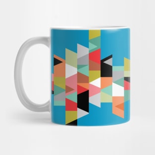 Abstract with triangles Mug